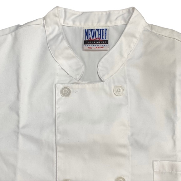 New Chef Fashion Inc Chef Coat Uniform - Picture 3 of 6